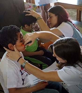 Taller pintura caras1