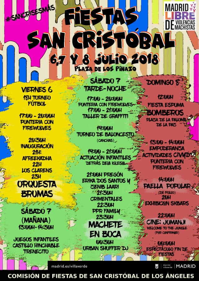 Menú de navegación
